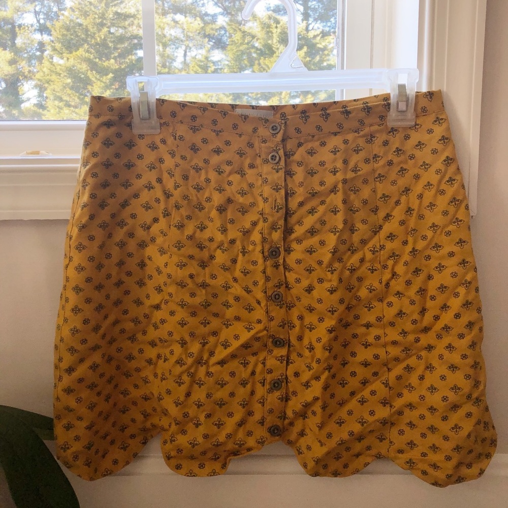 Button-Up Skirt